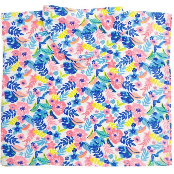 TOMMY BAHAMA Tropical Hooded Towel Kids Sizes 5-12 - Picture 1 of 2